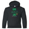 18500B Youth Heavy Blend Hooded Sweatshirt Thumbnail